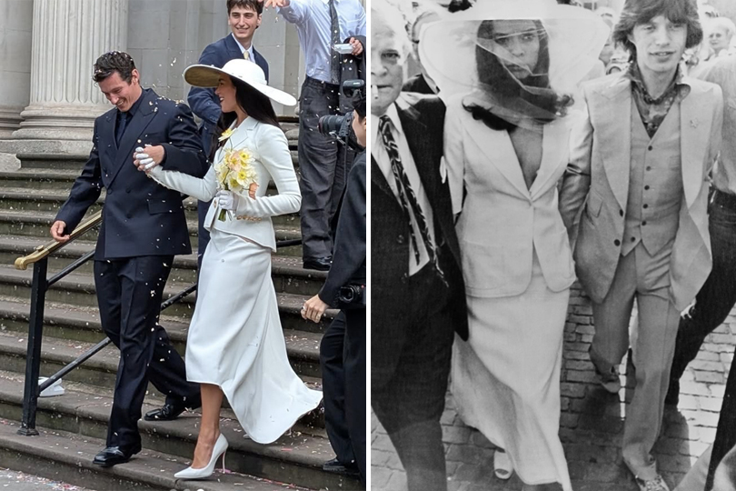 Dua Lipa Channels An Iconic Bride Vibe For Her Intimate London Wedding - 2