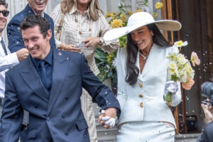 Dua Lipa Channels An Iconic Bride Vibe For Her Intimate London Wedding - HEADER
