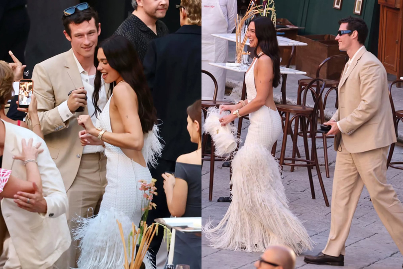 Dua Lipa Wore Chanel Couture For Her Italian Wedding Ceremony - Bottega