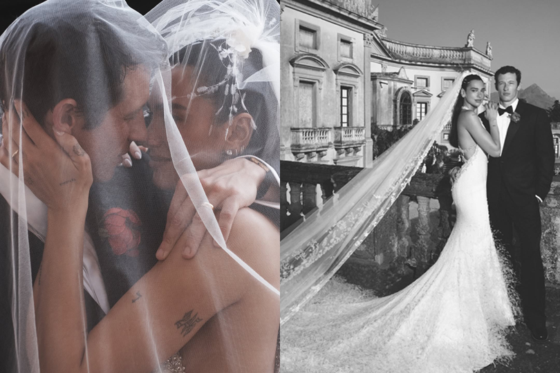 Dua Lipa Wore Chanel Couture For Her Italian Wedding Ceremony