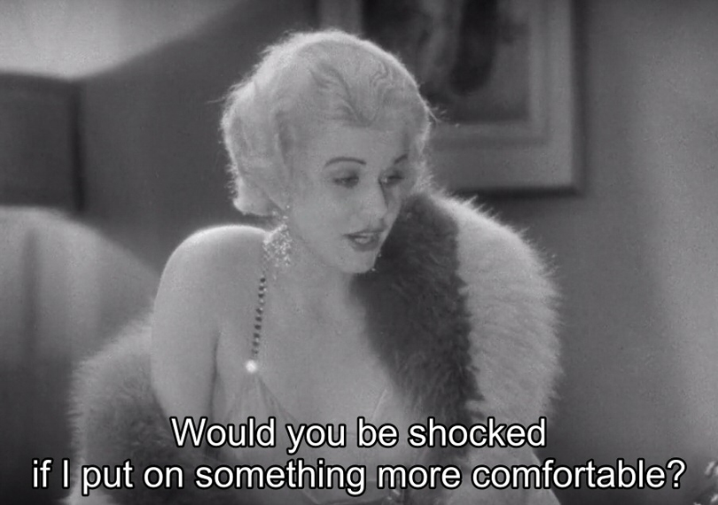 THE STORY OF Jean Harlow Platinum Blonde Hair - Would you be shocked
