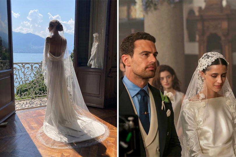 A Godfather-Inspired Wedding Dress Is the Breakout Star of The Gentlemen Season 2