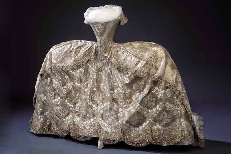 THE STORY OF Marie Antoinette Wedding Dress - wedding dress of Hedwig Elisabeth Charlotte of Holstein Gottorp