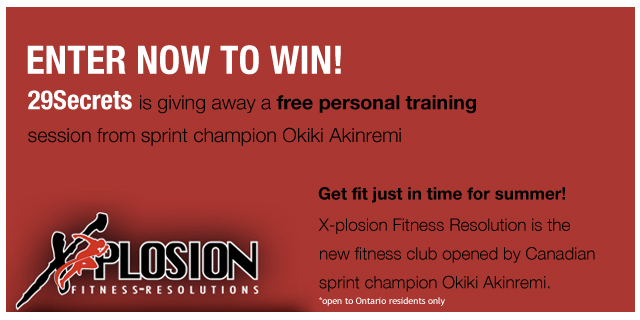 Explosion Fitness - Personal Training Giveaway