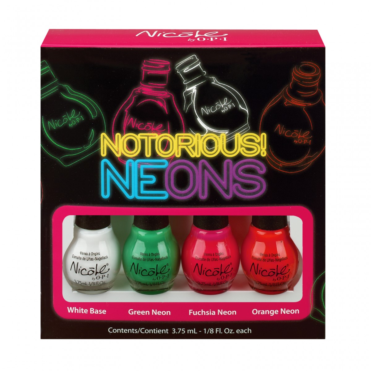 Nicole by OPI Notorious Neons Kit