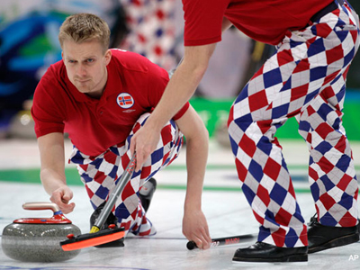 2010 Olympics Norwegian Curling Team