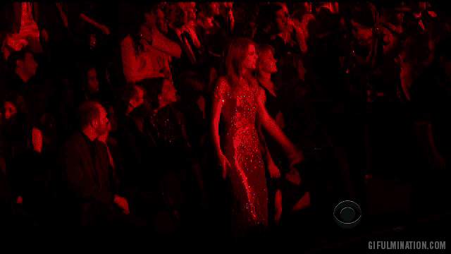 Taylor Swift Dancing at the 2014 Grammys