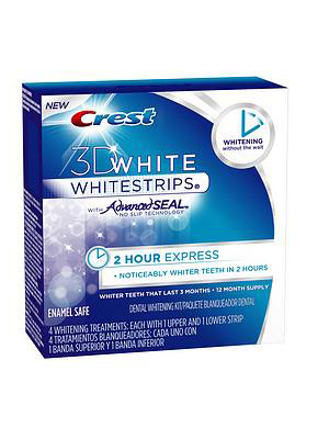 Crest two-hour white strips