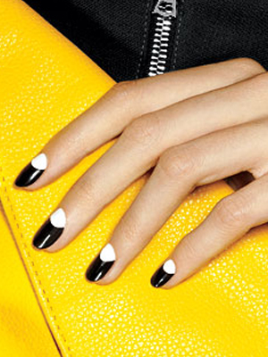 10 Half-Moon Manicures That Take the Trend to the Next Level