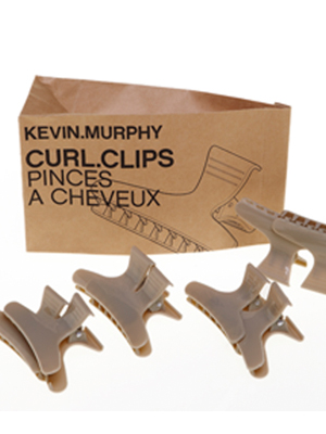 Surfer curl clips with their packaging