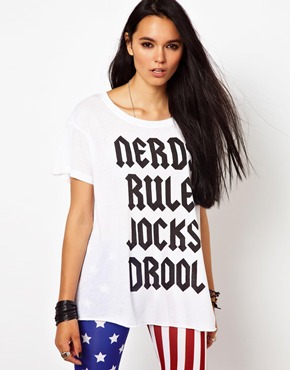 Voodoo Girl Nerds Rule T-Shirt
