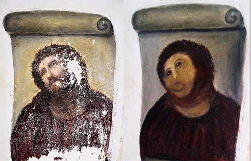 fresco jesus