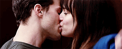 Fifty Shades of Grey Elevator Kiss