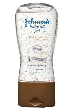 Johnson's baby oil gel