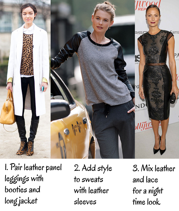 Leather Trend Fall 2013