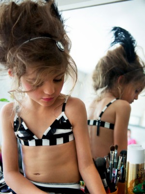 Whoa! A French Company Just Introduced Lingerie For 4-12 Year Olds