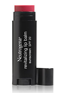 Neutrogena's Revitalizing Lip Balm Sheer Tint with SPF 20