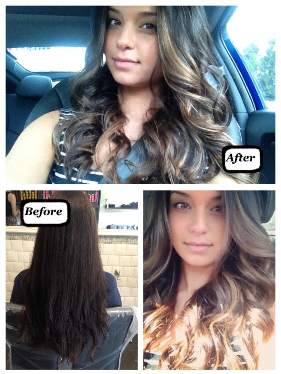 Before and After Ombre - Sara Koonar