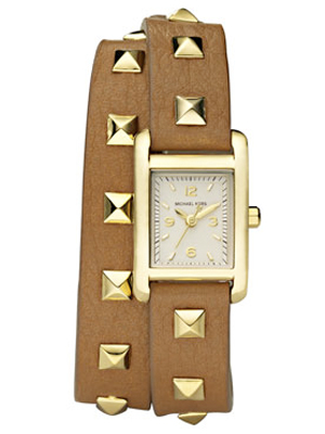 S - Michael Kors Leather Watch 300x400