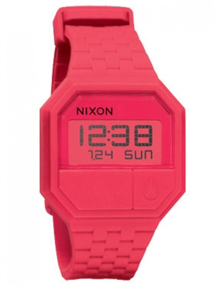 S - Nixon Rubber Rerun Watch Coral 300x400